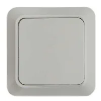 Выключатель Одноклавишный BOLLETO Белый Накладной 7021 IN HOME