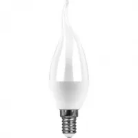 Лампа светодиодная Feron свеча на ветру SAFFIT SBC3711 E14 11W 4000K, 55134