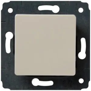 Выключатель 1-клавишный Legrand CARIVA, скрытый монтаж, слоновая кость, 773756