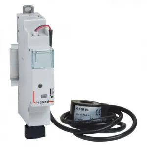 Коллекция умных устройств with NETATMO.Умный модуль для измерения потребления электроэнергии DIN 1М 240В.Цвет Серый