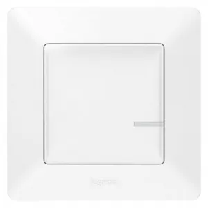 Коллекция умных устройств Valena Life with NETATMO.Умный беспроводной выключатель 1-клавишный.Цвет Белый