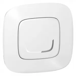 Коллекция умных устройств Valena Allure with NETATMO.Умный проводной выключатель с опцией светорегулирования 5-300 Вт 230В.Цвет Белый
