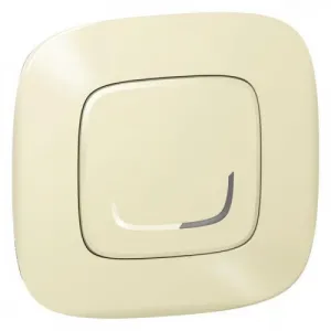 Коллекция умных устройств Valena Allure with NETATMO.Умный проводной выключатель с опцией светорегулирования 5-300 Вт 230В.Цвет Слоновая кость