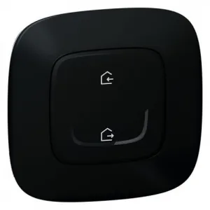 Коллекция умных устройств Valena Allure with NETATMO.Главный беспроводной выключатель Я дома/Я вне дома.Цвет Антрацит