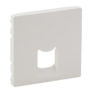 Накладка на розетку информационную Legrand VALENA LIFE, белый, 755410