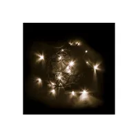 Гирлянда линейная CL07 400LED 2700K 40м +3м зеленый шнур