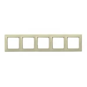 Рамка 5 постов Legrand VALENA CLASSIC, слоновая кость, 774355