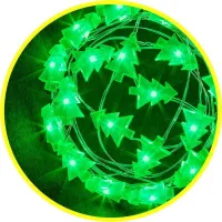 Гирлянда Navigator 14 050 NGF-DM002-20G-2AA-зеленые ёлочки