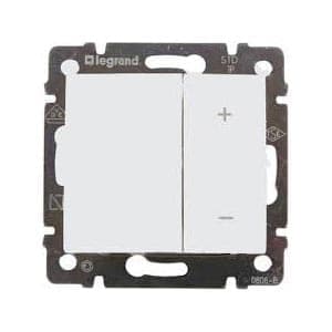Светорегулятор клавишный Legrand VALENA CLASSIC, 400 Вт, белый, 770062