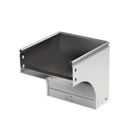 Угол CDV 90 вертикальный внешний основание 200 H50 в комплекте с крепежными элементами и соединительными пластинами гор. цинк