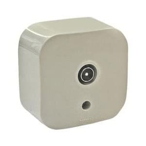 Розетка TV Legrand QUTEO, одиночная, слоновая кость, 782245