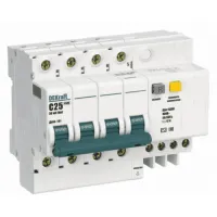 Дифавтомат DEKraft ДИФ-101 3P+N 6А ( C ) 4.5 кА, 30 мА ( AC ), 15182DEK