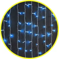 Гирлянда внутренняя Navigator 61 866 NGF-C01-357B-8-2x1.5m-230-TR-IP20 занавес синий  IP20 