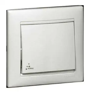 Переключатель 1-клавишный Legrand VALENA CLASSIC, IP44 скрытый монтаж, белый, 774206