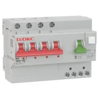 Дифавтомат DKC YON 4P 16А 10мA 6кА, MDV63-41C16-A