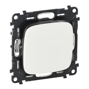 Переключатель 1-клавишный Legrand VALENA ALLURE, скрытый монтаж, белый, 752706