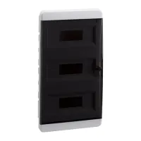 Бокс ЩРВ-П 36 IP40 прозрачная черная дверца OptiBox P-BVK-2-36-IP40 КЭАЗ ЩРВП