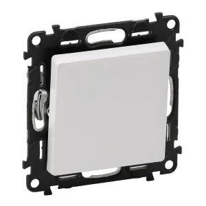 Выключатель 1-клавишный кнопочный Legrand VALENA LIFE, белый, 752411