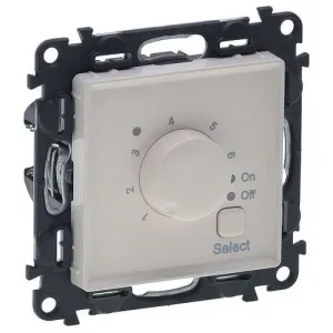 Термостат для теплого пола Legrand VALENA LIFE, с датчиком, слоновая кость, 752234