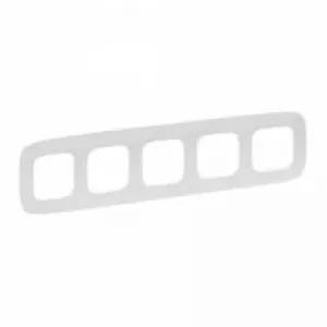 Рамка 5 постов Legrand VALENA ALLURE, белый, 754305