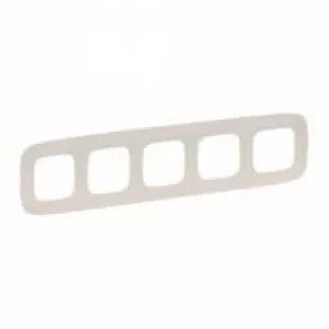 Рамка 5 постов Legrand VALENA ALLURE, слоновая кость, 754315