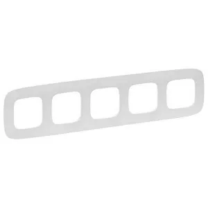 Рамка 5 постов Legrand VALENA ALLURE, жемчужный, 754415