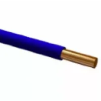 Провод установочный ПВ-1 4 (ПУВ 4) синий ГОСТ (кратно 20), БРЭКС