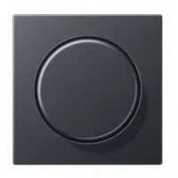 Накладка на светорегулятор Jung ECO PROFI, скрытый монтаж, антрацит, EP1540BFEXAN